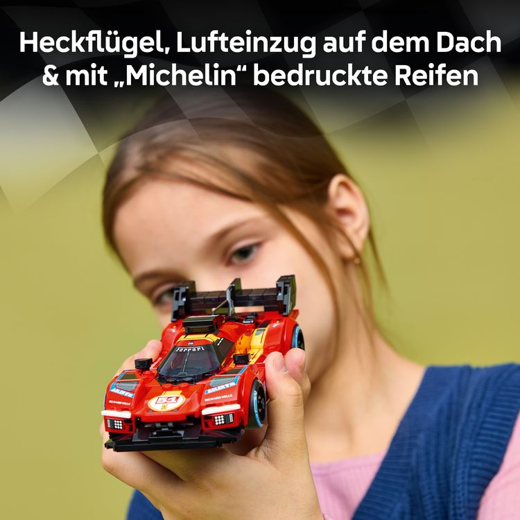 Produktbild: LEGO Speed Champions 77261 Ferrari 499P, Formel 1 Fanartikel