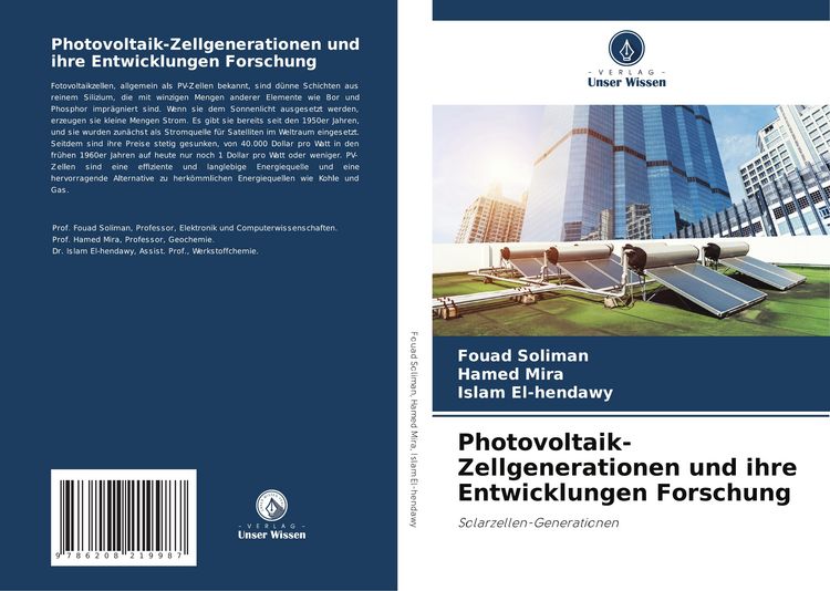 Produktbild: Photovoltaik-Zellgenerationen und ihre Entwicklungen Forschung