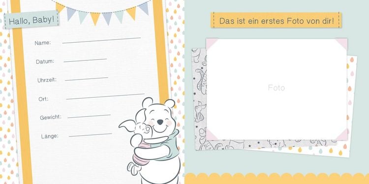 Produktbild: Disney Winnie Puuh: Disney Winnie Puuh: Dein Babyalbum