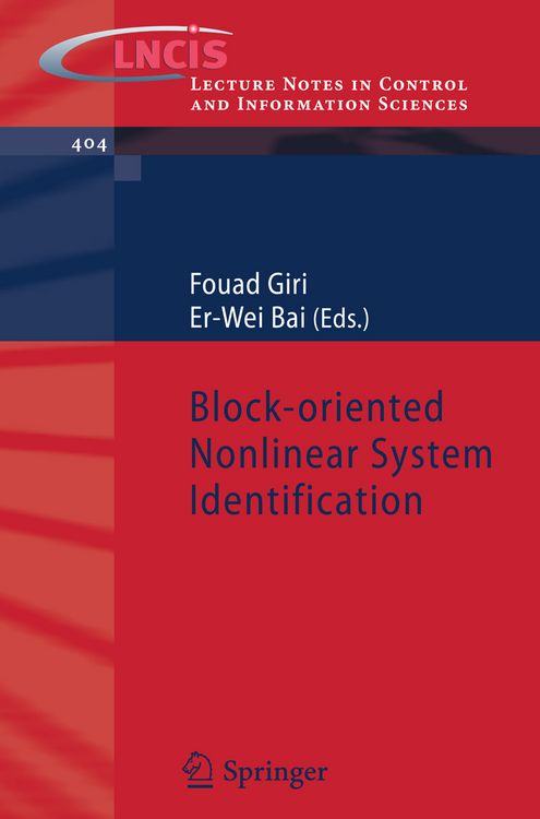 Produktbild: Block-oriented Nonlinear System Identification