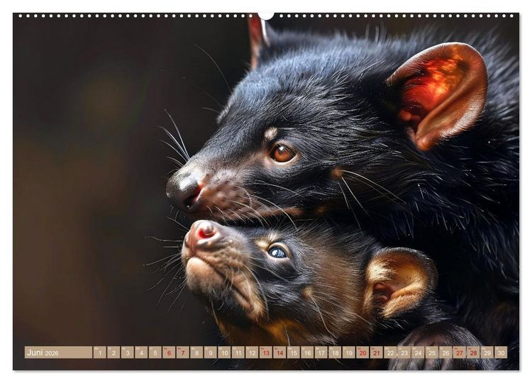 Produktbild: Tierkinder des S&uuml;dens (hochwertiger Premium Wandkalender 2026 DIN A2 quer), Kunstdruck in Hochglanz