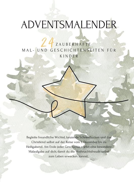 Produktbild: Sternengefl&uuml;ster - der Adventsmalender