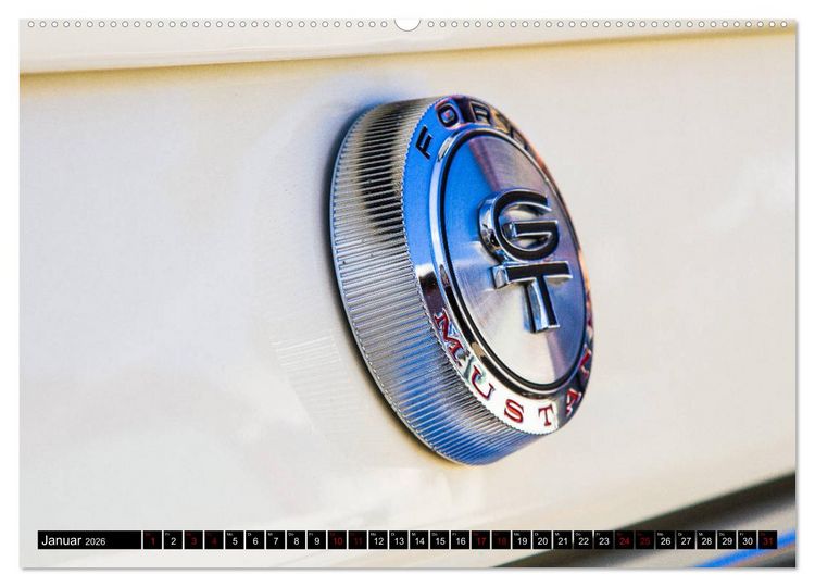Produktbild: Ford Mustang - Die Legende (hochwertiger Premium Wandkalender 2026 DIN A2 quer), Kunstdruck in Hochglanz