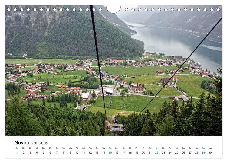 Produktbild: Pertisau am Achensee (Wandkalender 2026 DIN A4 quer), CALVENDO Monatskalender