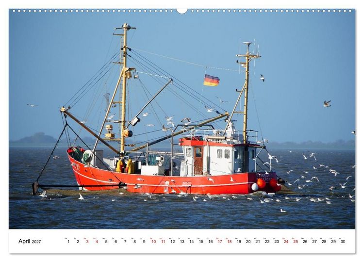 Produktbild: Pellwormer Ogenblicke, ein Streifzug durch ein Inseljahr (hochwertiger Premium Wandkalender 2027 DIN A2 quer), Kunstdruck in Hochglanz