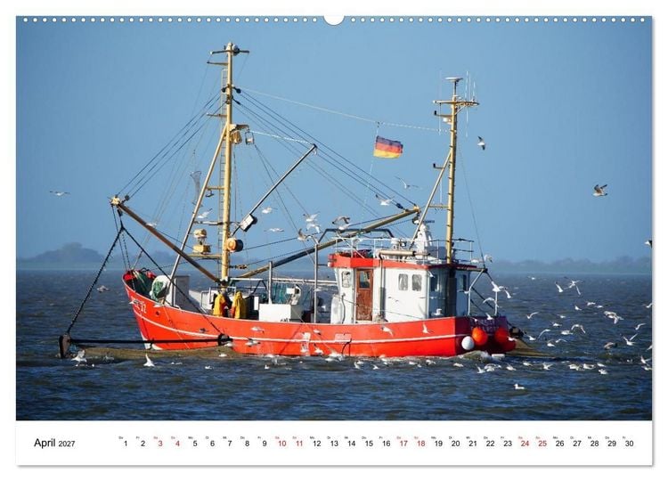 Produktbild: Pellwormer Ogenblicke, ein Streifzug durch ein Inseljahr (Wandkalender 2027 DIN A2 quer), CALVENDO Monatskalender