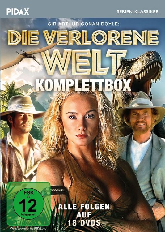 Produktbild: Die verlorene Welt - Komplettbox / Die komplette Abenteuerserie basierend auf dem Roman von Sir Arthur Conan Doyle (Pidax Serien-Klassiker) [18 DVDs]