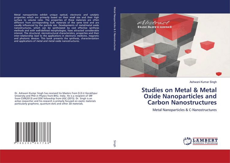 Produktbild: Studies on Metal & Metal Oxide Nanoparticles and Carbon Nanostructures