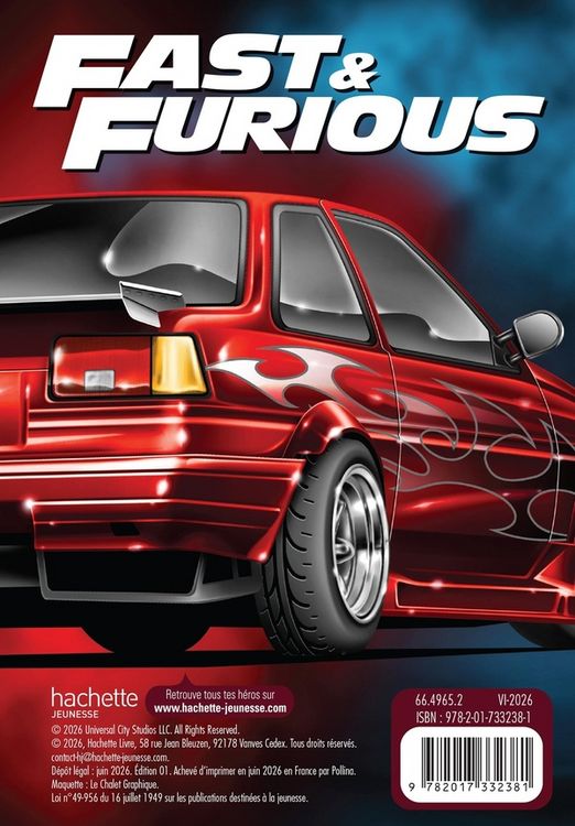 Produktbild: Fast & Furious : agenda 2026 2027