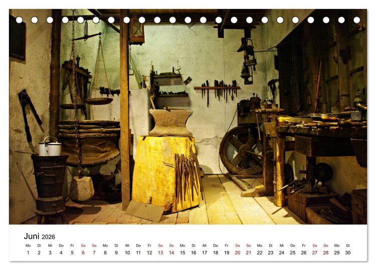 Produktbild: Velbert - Stadt der Schl&ouml;sser und Beschl&auml;ge (Tischkalender 2026 DIN A5 quer), CALVENDO Monatskalender