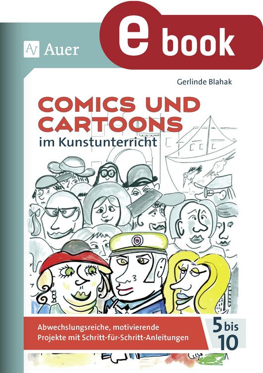 Produktbild: Comics und Cartoons im Kunstunterricht