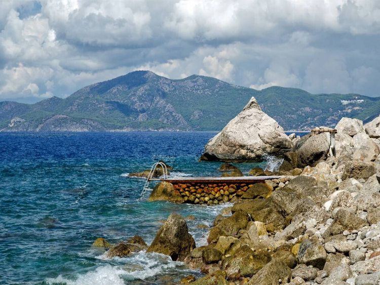 Produktbild: CALVENDO Puzzle Aktas Beach | 1000 Teile Lege-Gr&ouml;&szlig;e 64x48cm Foto-Puzzle f&uuml;r gl&uuml;ckliche Stunden