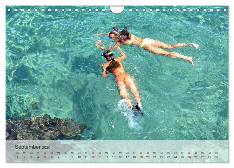 Produktbild: Wassersport - Fun pur (Wandkalender 2026 DIN A4 quer), CALVENDO Monatskalender