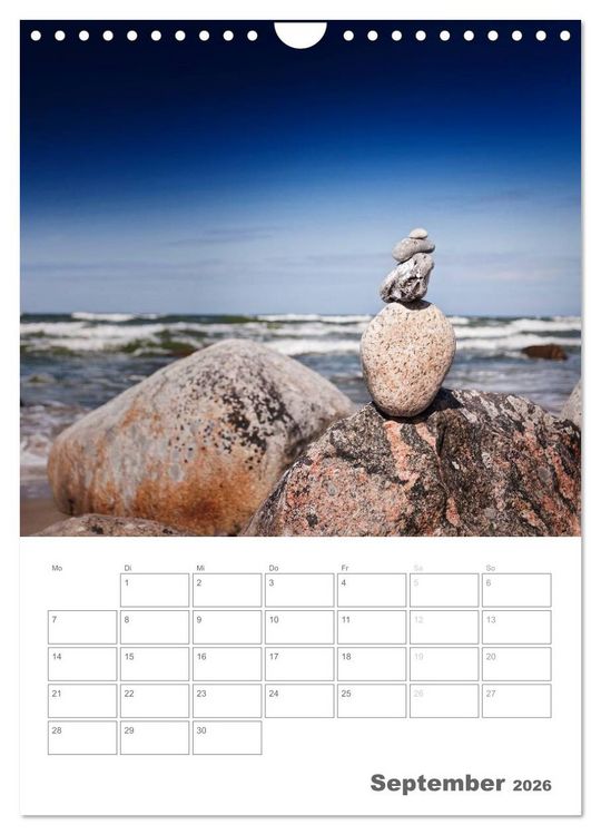 Produktbild: Typisch R&uuml;gen / Planer (Wandkalender 2026 DIN A4 hoch), CALVENDO Monatskalender
