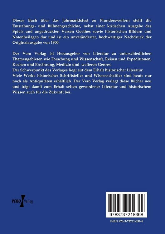 Produktbild: Jahrmarktsfest zu Plundersweilern