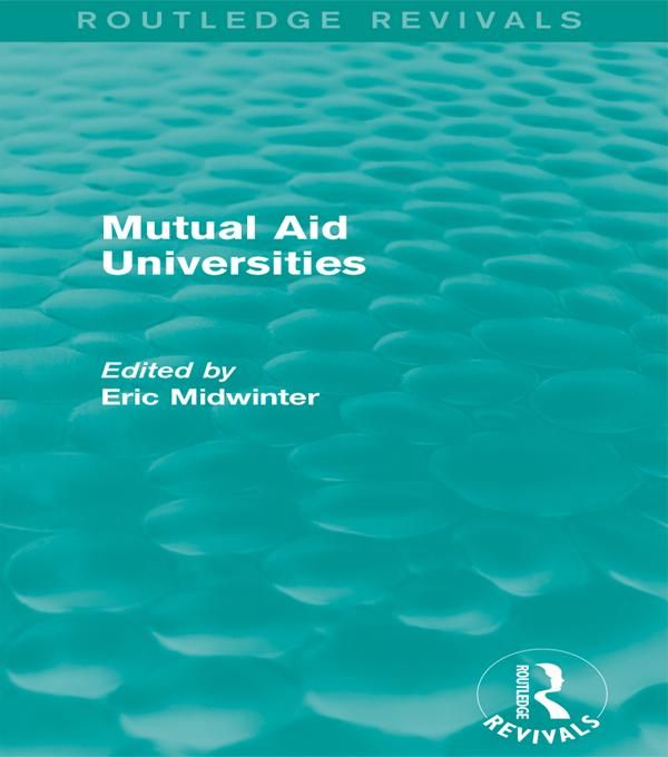 Produktbild: Mutual Aid Universities (Routledge Revivals)