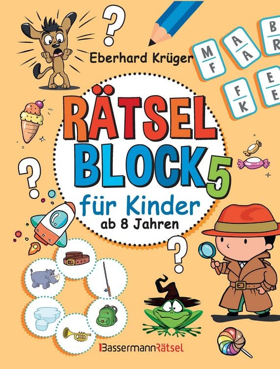 Produktbild: R&auml;tselblock 5 f&uuml;r Kinder ab 8 Jahren