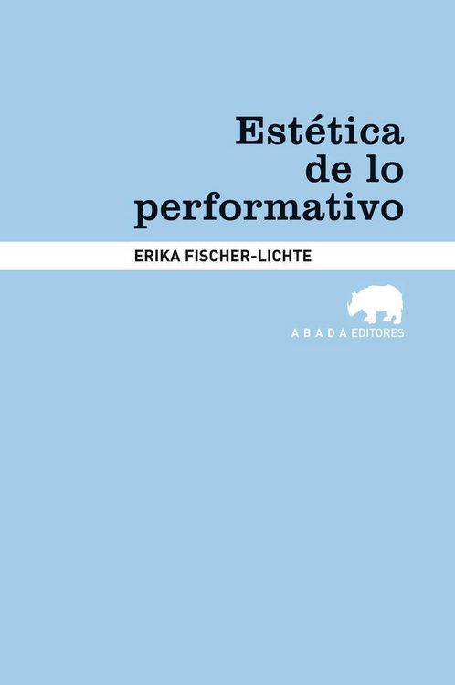 Produktbild: Est&eacute;tica de lo performativo