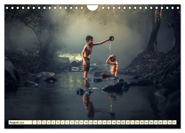 Produktbild: Magisches Asien. Menschen und Natur (Wandkalender 2026 DIN A4 quer), CALVENDO Monatskalender