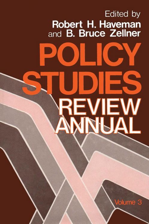 Produktbild: Policy Studies: Review Annual