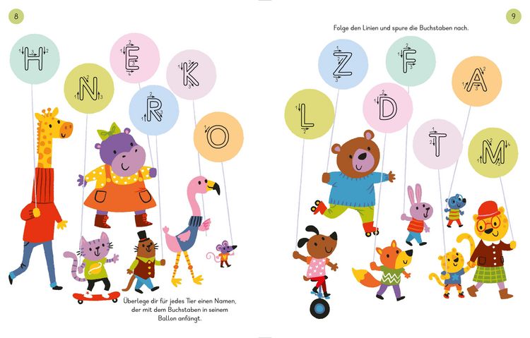 Produktbild: Mein tierisches Buchstaben-Buch (4 &ndash; 6 Jahre)