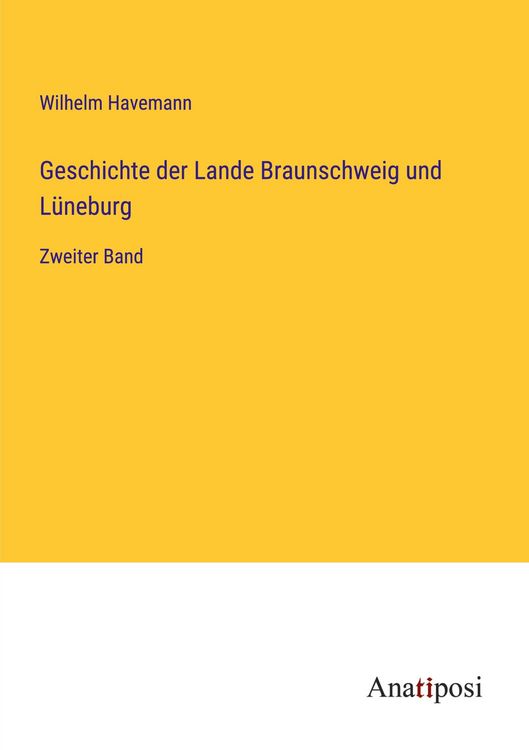 Produktbild: Geschichte der Lande Braunschweig und L&uuml;neburg