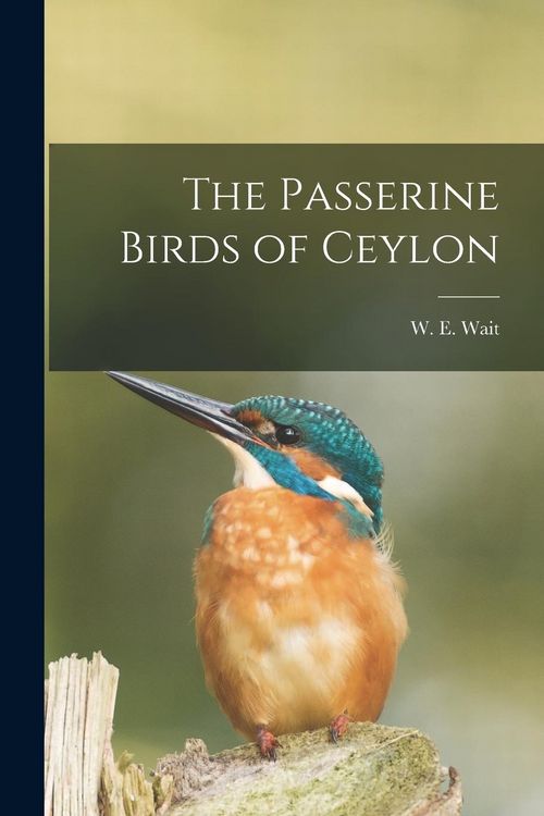Produktbild: The Passerine Birds of Ceylon
