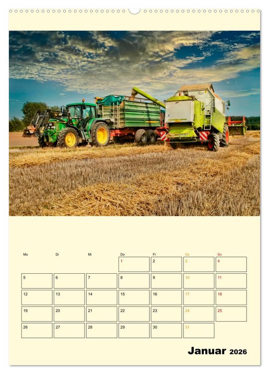Produktbild: Landwirtschaft - digital in die Zukunft (hochwertiger Premium Wandkalender 2026 DIN A2 hoch), Kunstdruck in Hochglanz