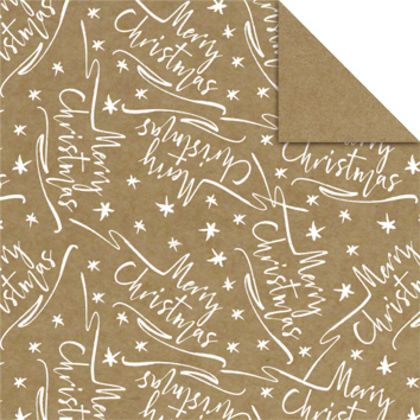 Produktbild: URSUS Faltbl&auml;tter Kraftpapier "Weihnachten", 15 x 15 cm