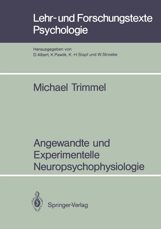 Produktbild: Angewandte und Experimentelle Neuropsychophysiologie