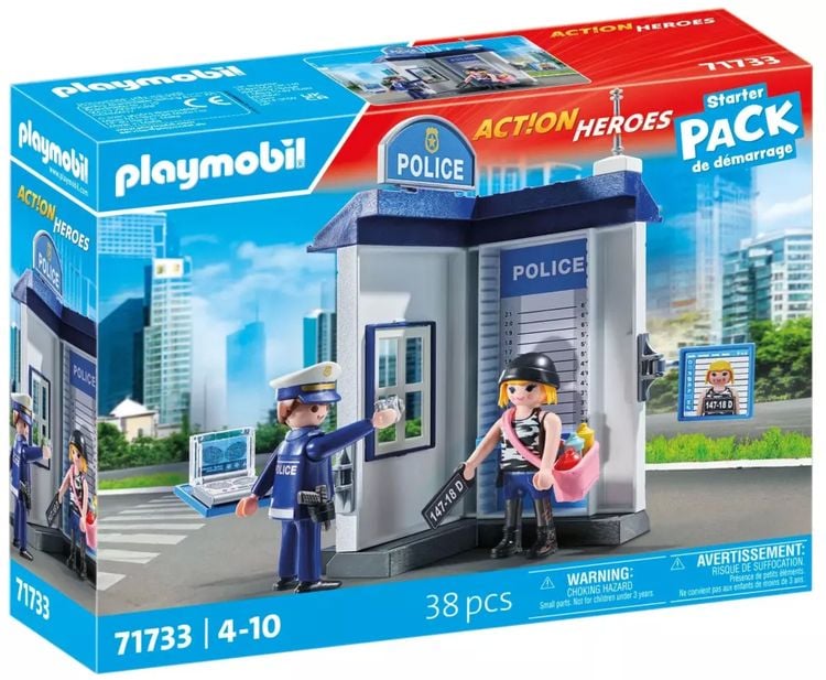 Produktbild: Playmobil® ACT!ON HEROES Polizei Ermittlungszimmer 71733