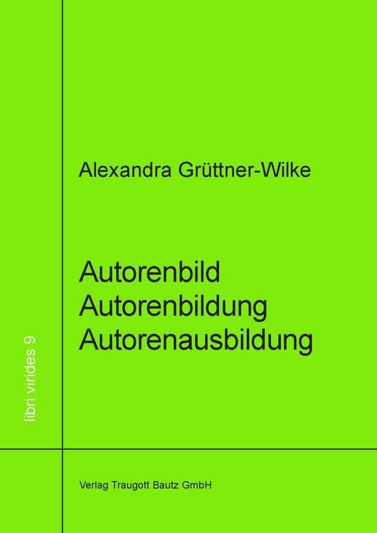 Produktbild: Autorenbild - Autorenbildung- Autorenausbildung
