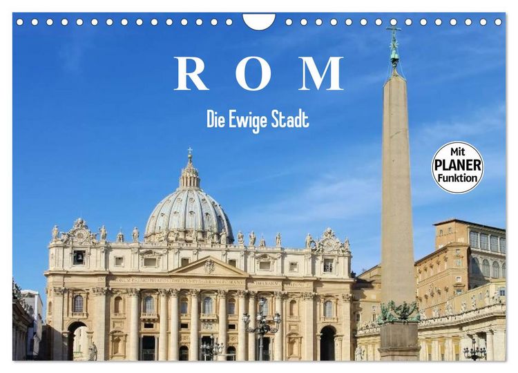 Produktbild: Rom - Die Ewige Stadt (Wandkalender 2026 DIN A4 quer), CALVENDO Monatskalender