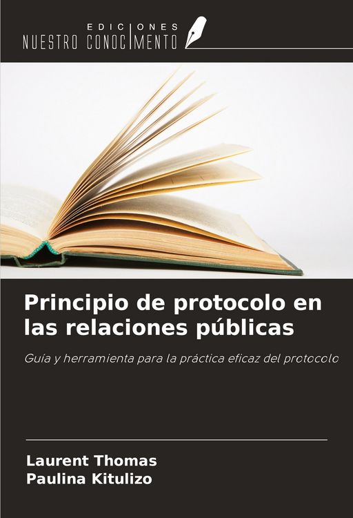Produktbild: Principio de protocolo en las relaciones p&uacute;blicas