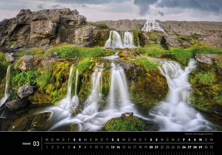 Produktbild: Island Premiumkalender 2027