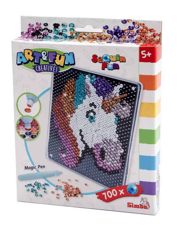 Produktbild: A&F Sequin Einhorn