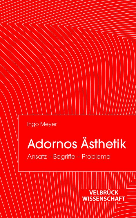 Produktbild: Adornos &Auml;sthetik