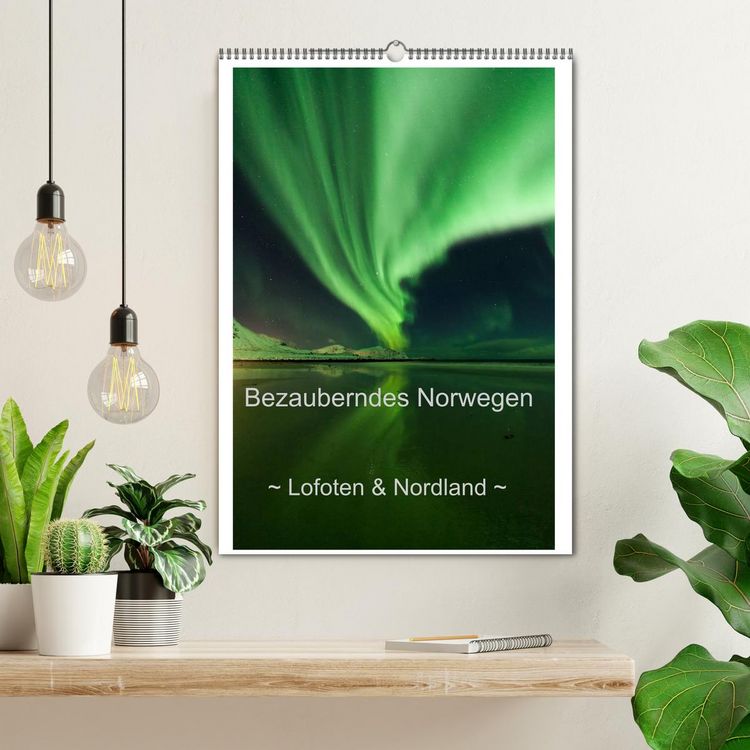 Produktbild: Bezauberndes Norwegen ~ Lofoten & Nordland ~ (Wandkalender 2026 DIN A2 hoch), CALVENDO Monatskalender