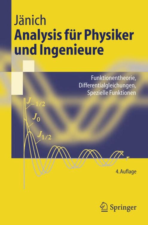 Bild vom Artikel Analysis für Physiker und Ingenieure vom Autor Klaus Jänich
