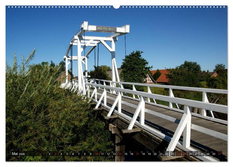 Produktbild: Das Alte Land vor den Toren Hamburgs (Wandkalender 2026 DIN A2 quer), CALVENDO Monatskalender