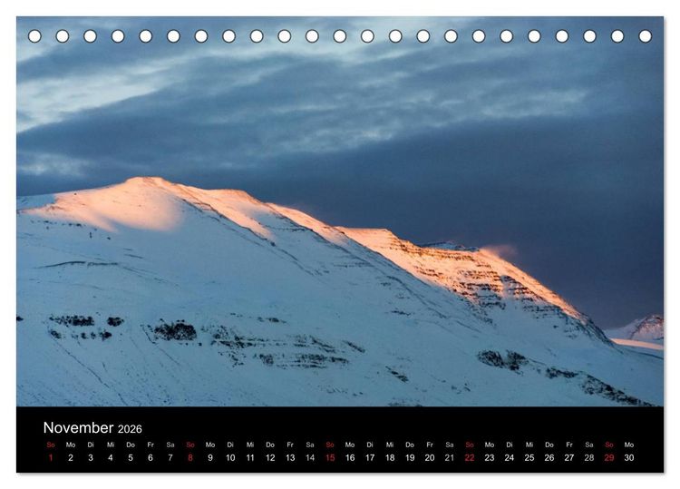 Produktbild: Island (Tischkalender 2026 DIN A5 quer), CALVENDO Monatskalender