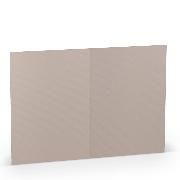 Produktbild: Paperado-5er Pack Karten Ft.B6 hd-pl, Taupe