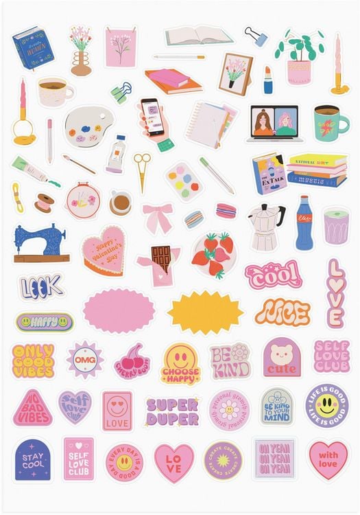 Produktbild: Life Planner Pastel flowers 26/27