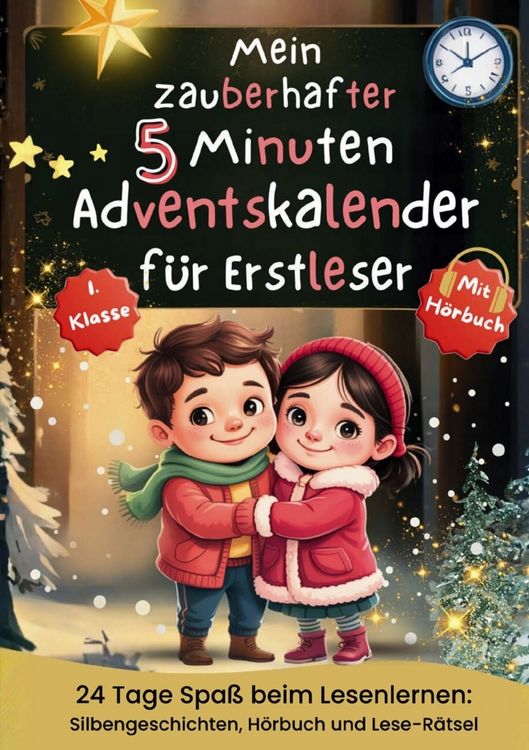Produktbild: Mein zauberhafter 5-Minuten-Adventskalender f&uuml;r Erstleser