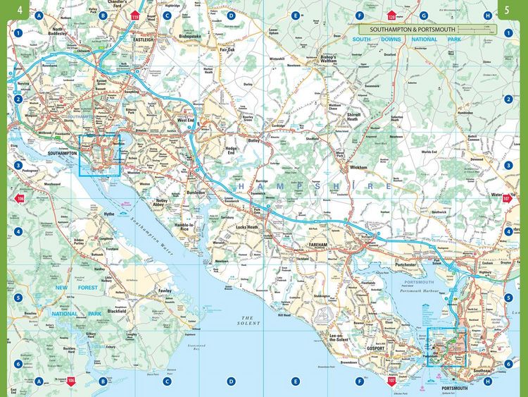 Produktbild: Collins Essential Road Atlas Britain and Northern Ireland 2027 (A4 Spiral)