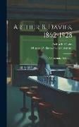 Produktbild: Arthur B. Davies, 1862-1928; a Centennial Exhibition