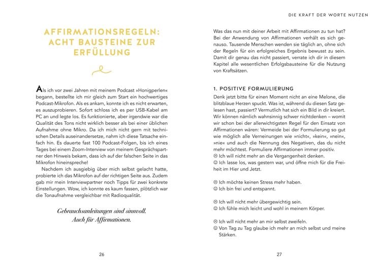 Wenn ein Satz dein Leben verändert
