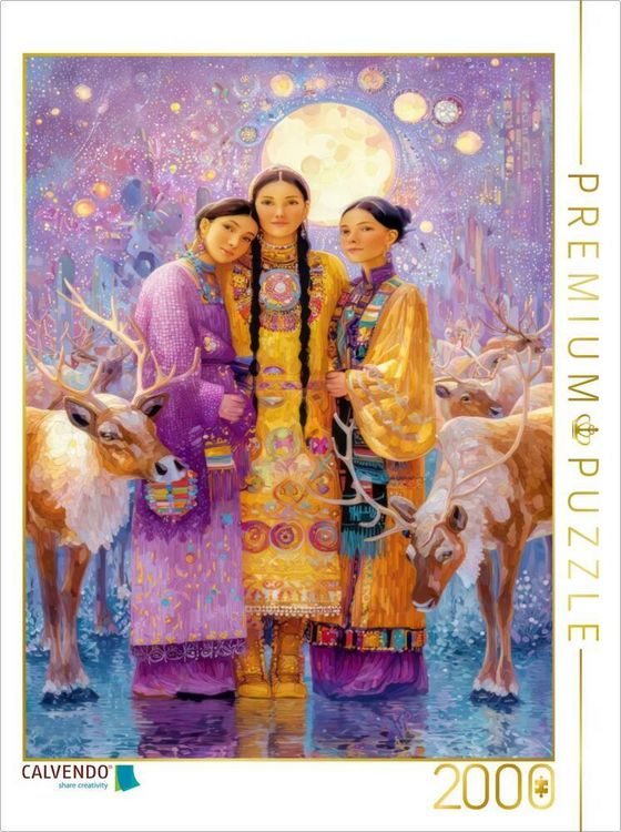 Produktbild: CALVENDO Puzzle Folklorekleidung der norwegischen Ureinwohner | 2000 Teile Lege-Gr&ouml;&szlig;e 90x67cm Foto-Puzzle f&uuml;r gl&uuml;ckliche Stunden