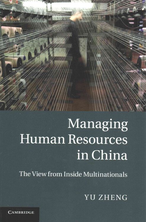 Produktbild: Managing Human Resources in China