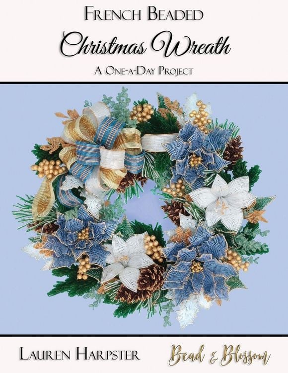 Produktbild: French Beaded Christmas Wreath